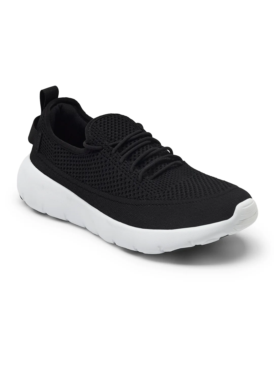 EMERGE Black Men's Walking Shoes - Image 2