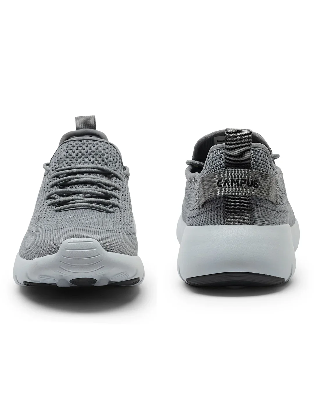 EMERGE Grey Men's Walking Shoes - Image 3
