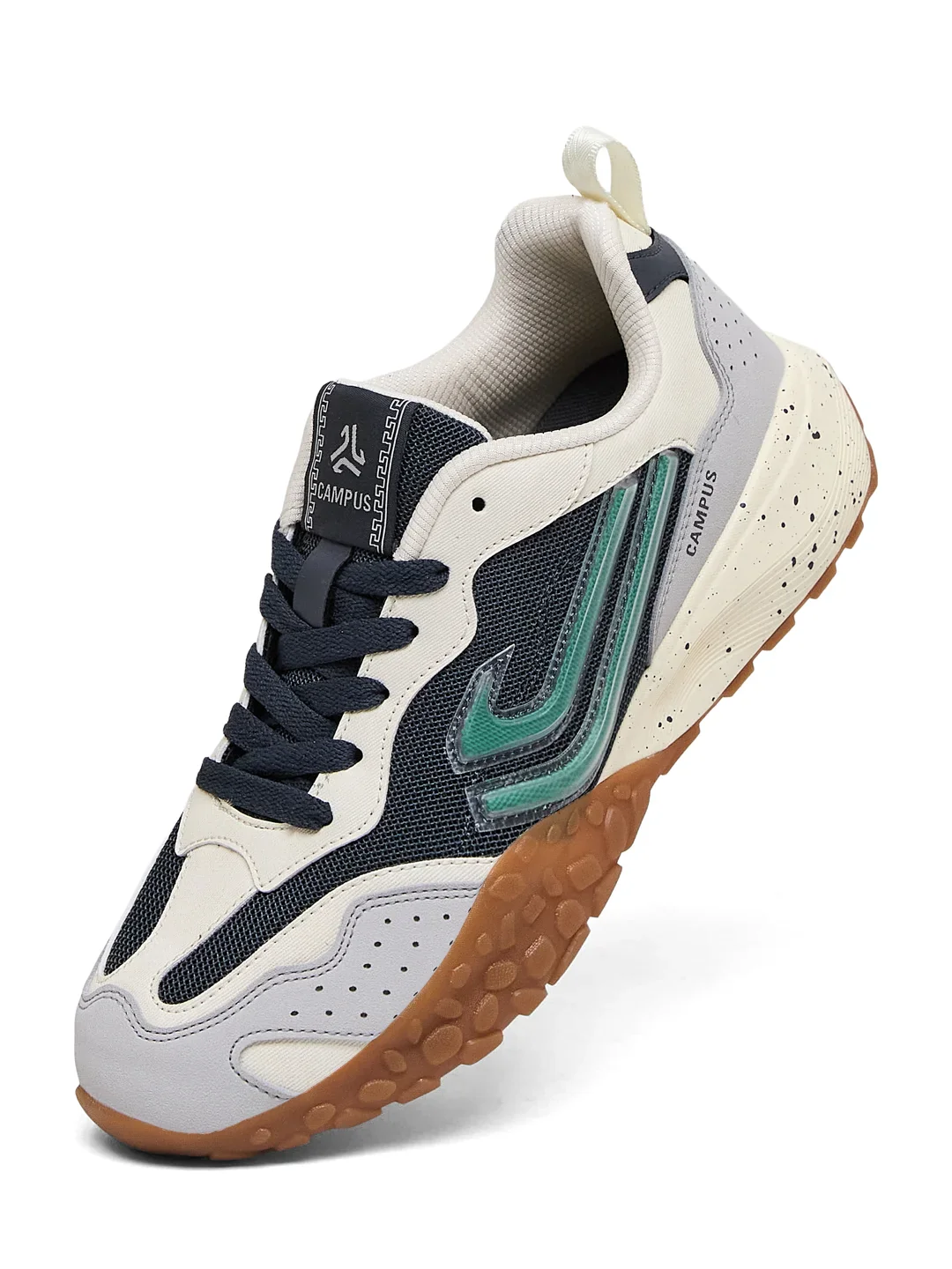 EMINET Grey Men's Sneakers - Image 3