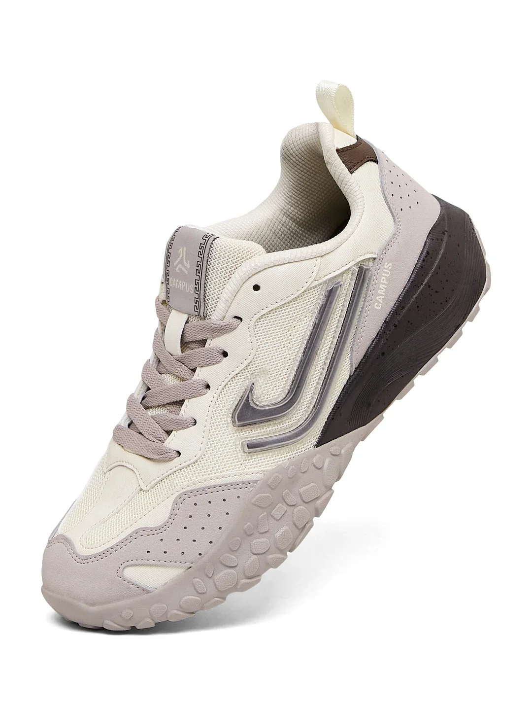 EMINET Off White Men's Sneakers - Image 3