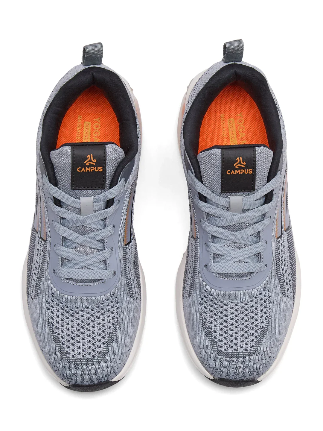 ENCLAVE Grey Men's Running Shoes - Image 6
