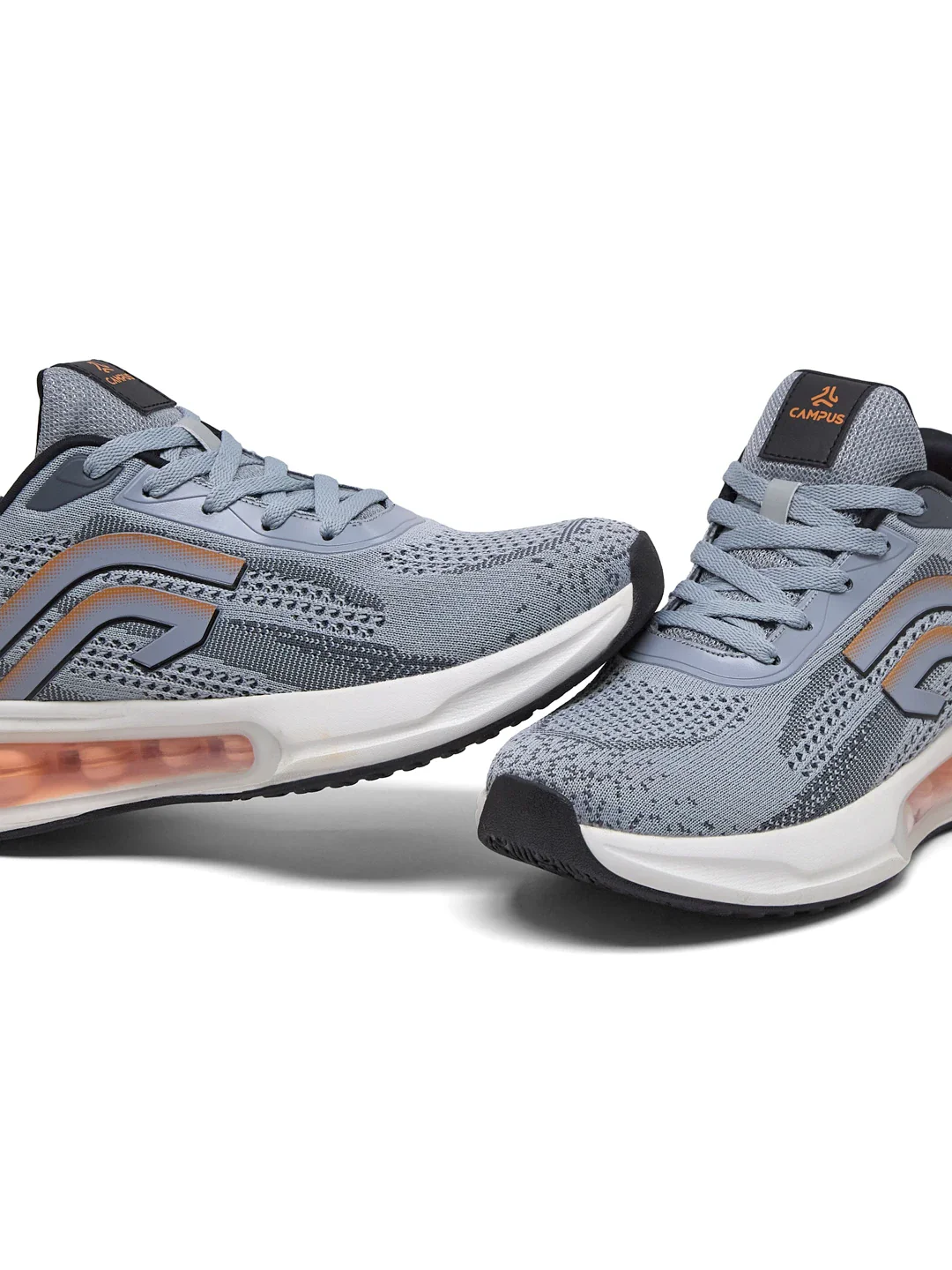 ENCLAVE Grey Men's Running Shoes - Image 7