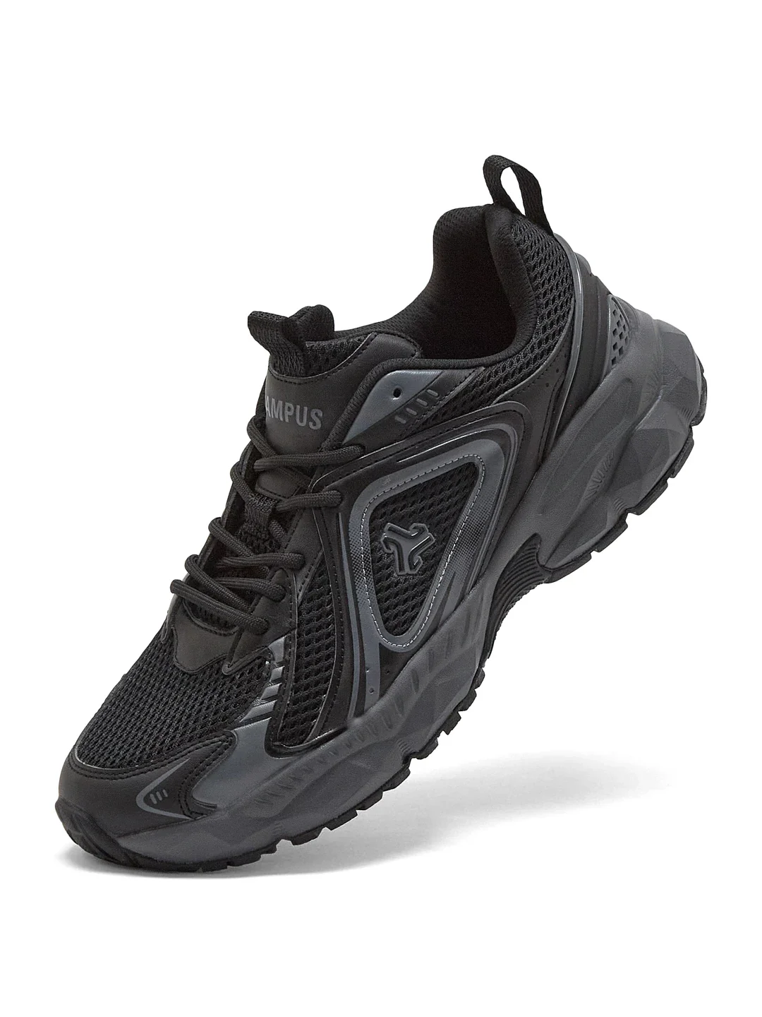 ENCORE Black Men's Sneakers - Image 3