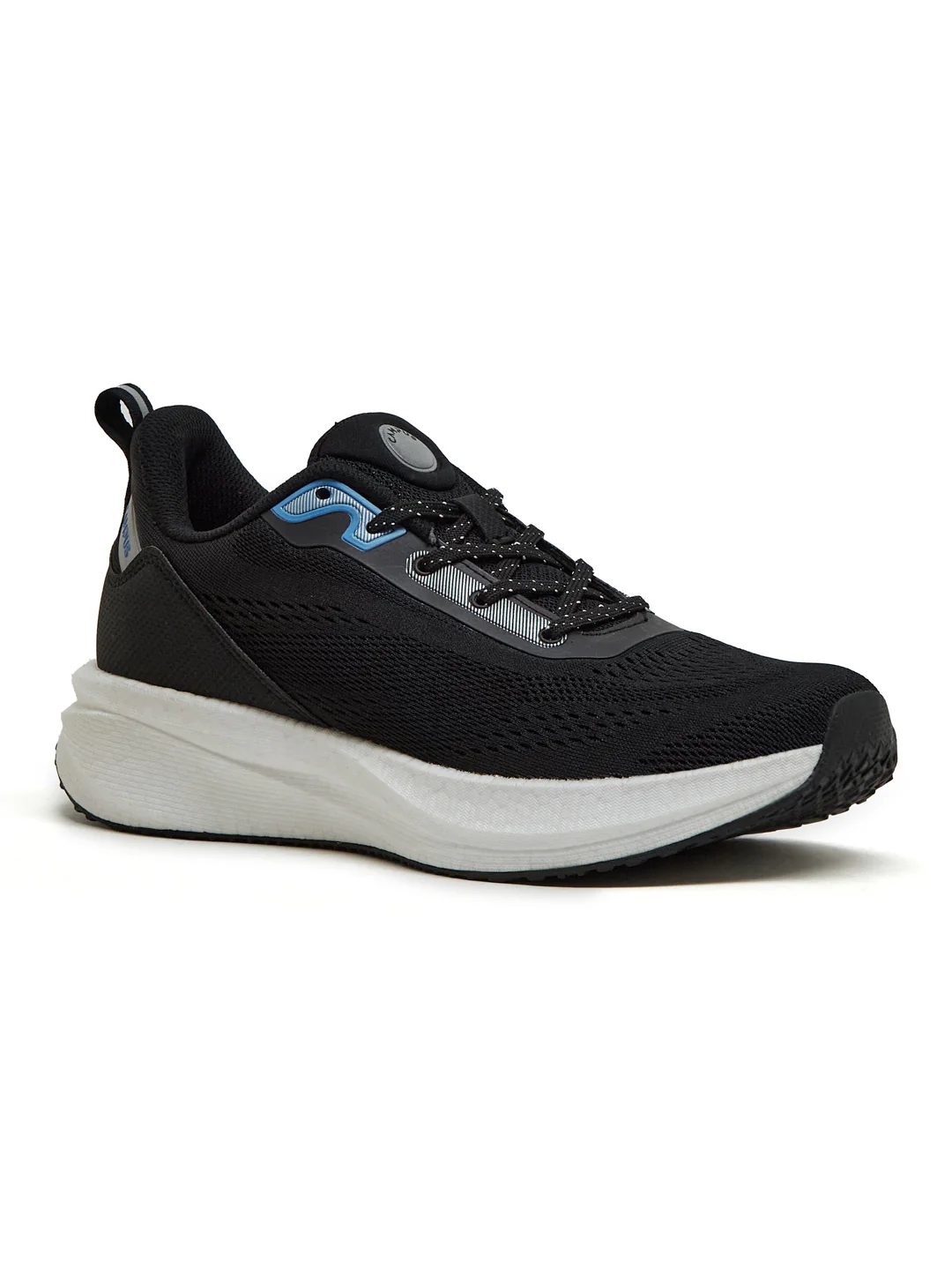 ENGIMA Black Men's Running Shoes - Image 2