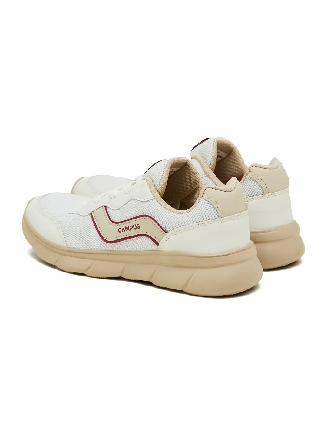 EVARO Off White Men's Running Shoes - Image 5