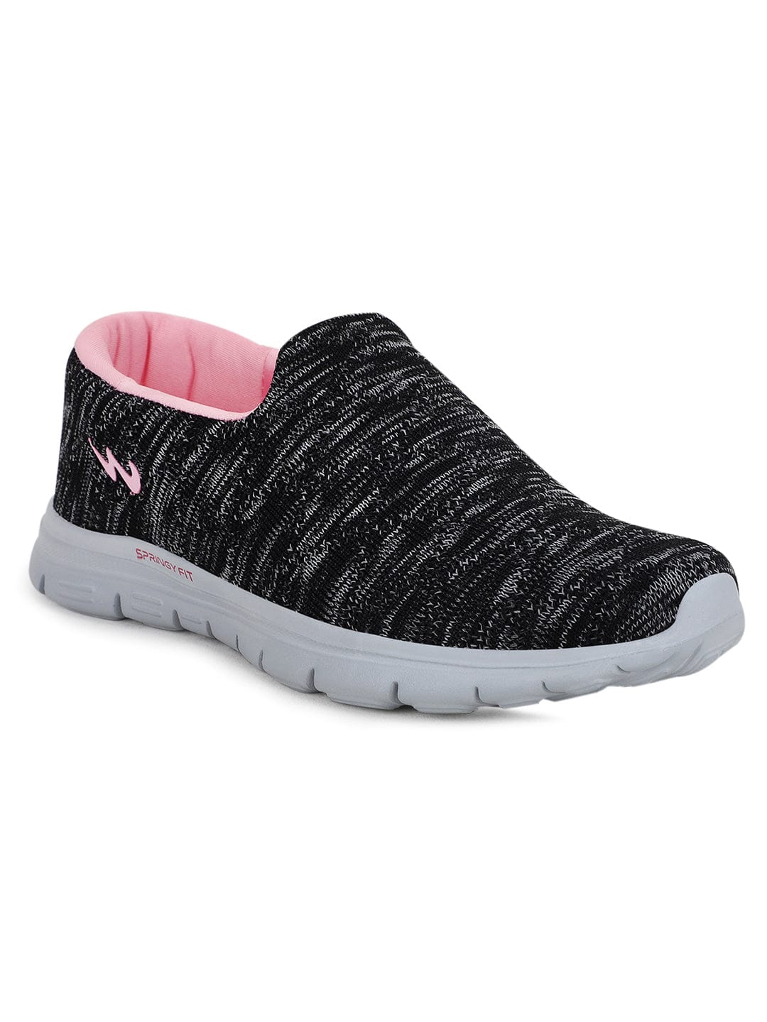 FABIA Black Women's Walking Shoes - Image 2