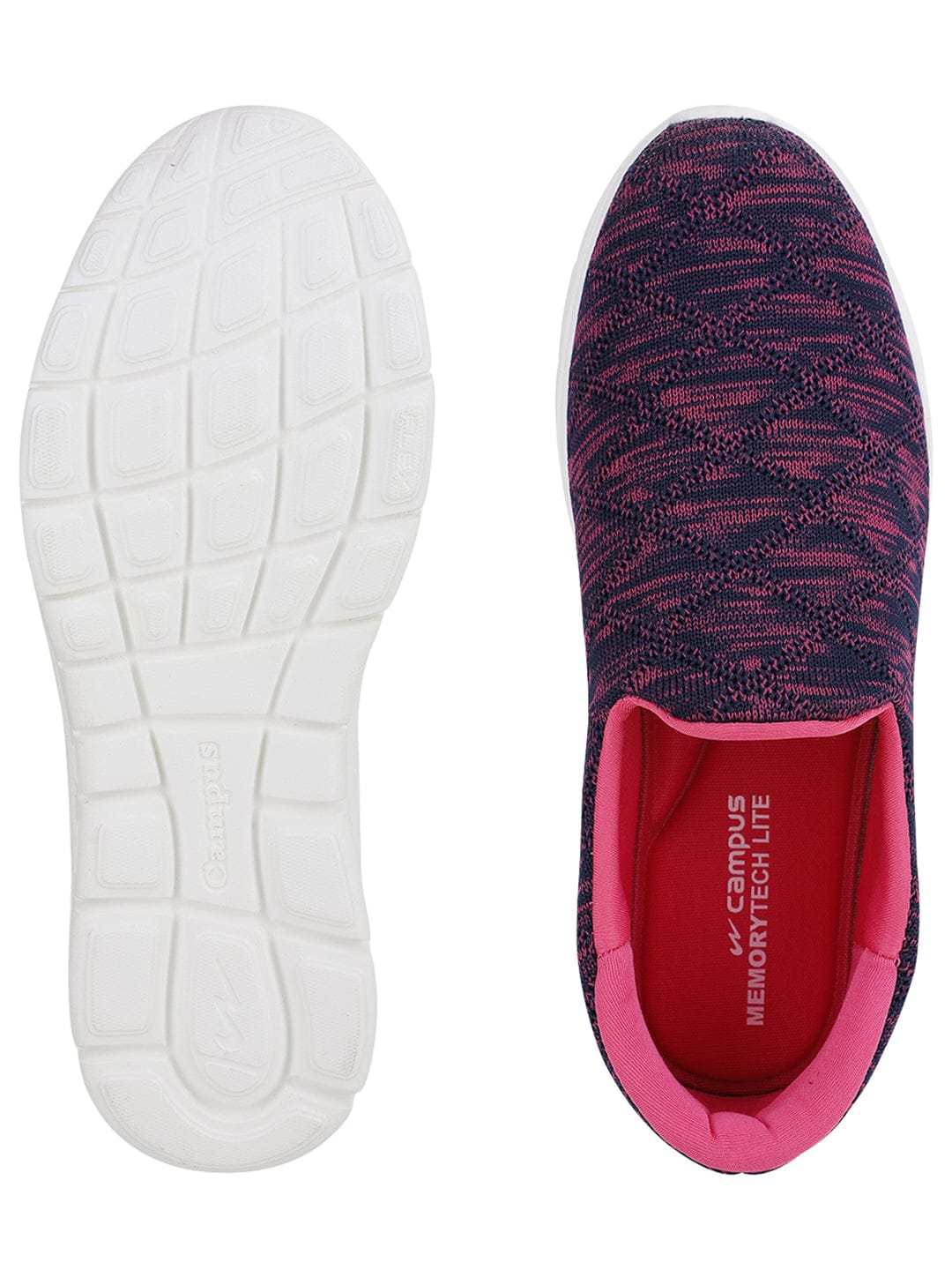 FABIA Navy Women's Walking Shoes - Image 5