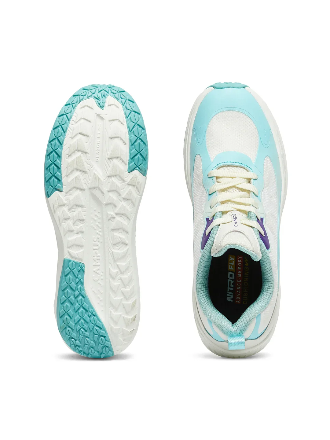 FABLE Green Women's Running Shoes - Image 4