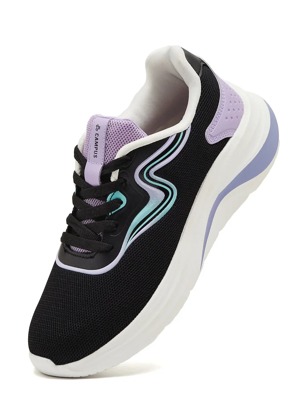 FABRA Black Women's Running Shoes - Image 3