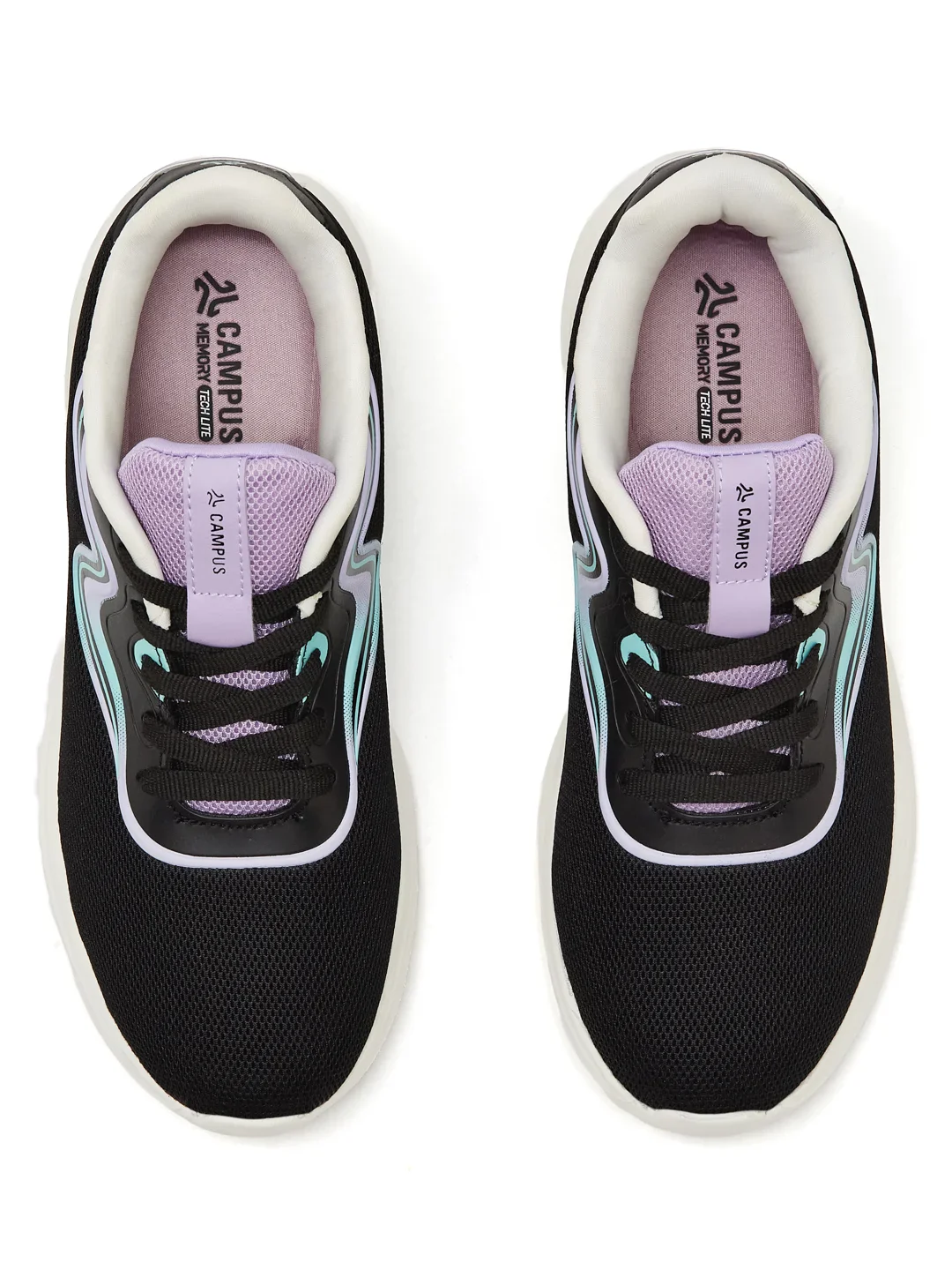 FABRA Black Women's Running Shoes - Image 6