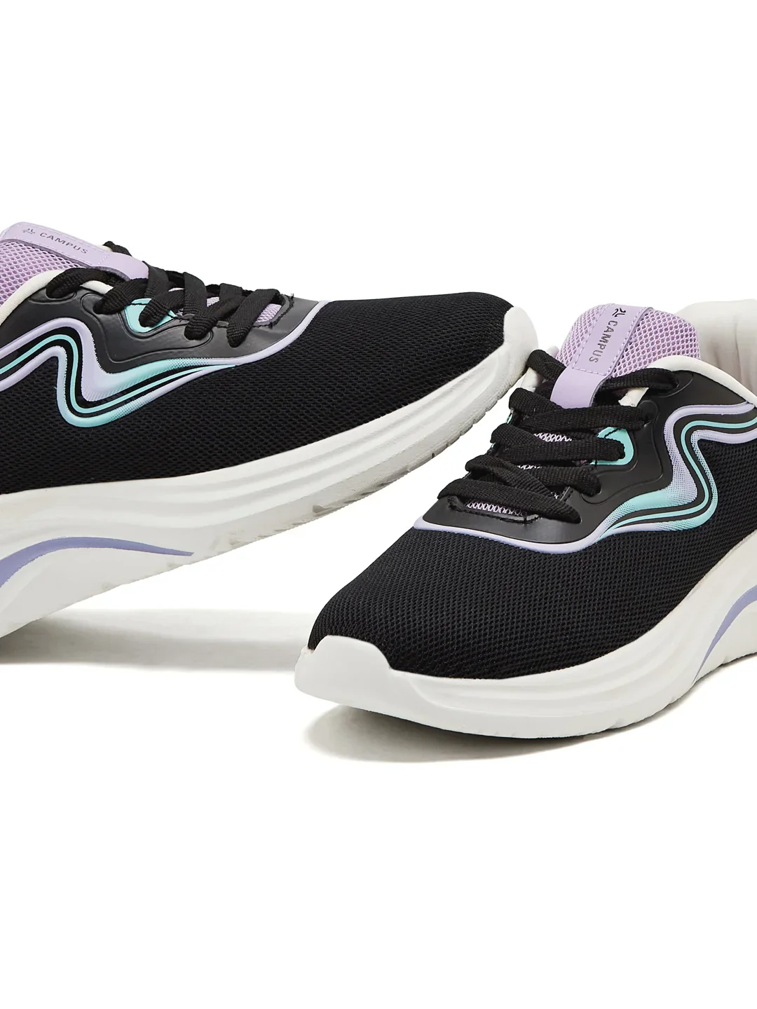 FABRA Black Women's Running Shoes - Image 7