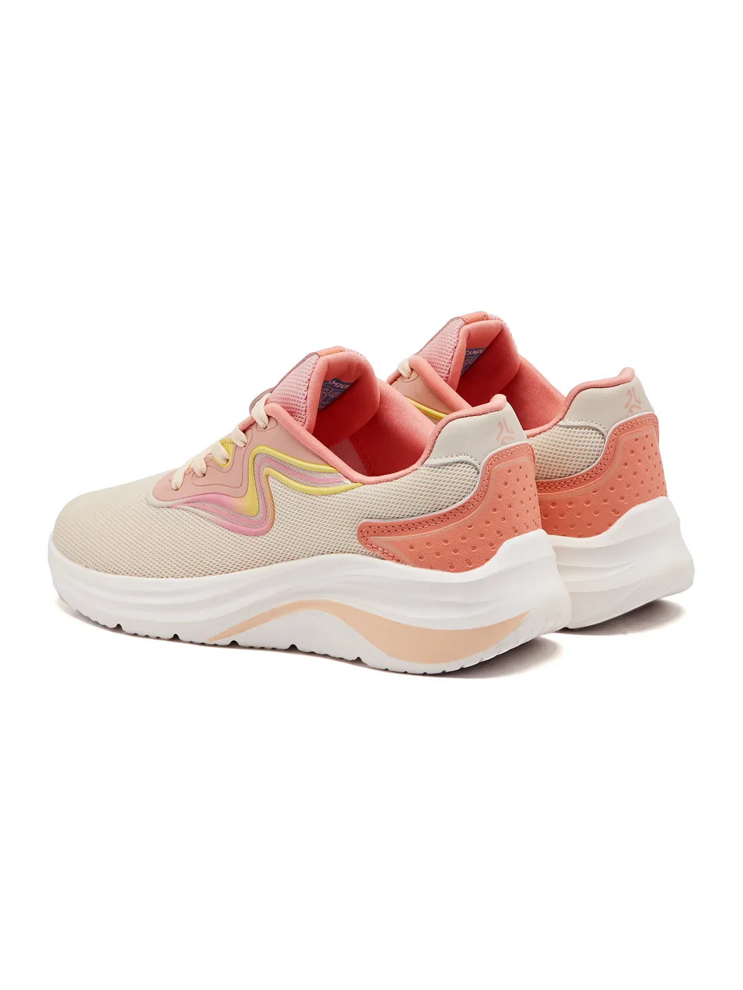 FABRA Beige Women's Running Shoes - Image 5