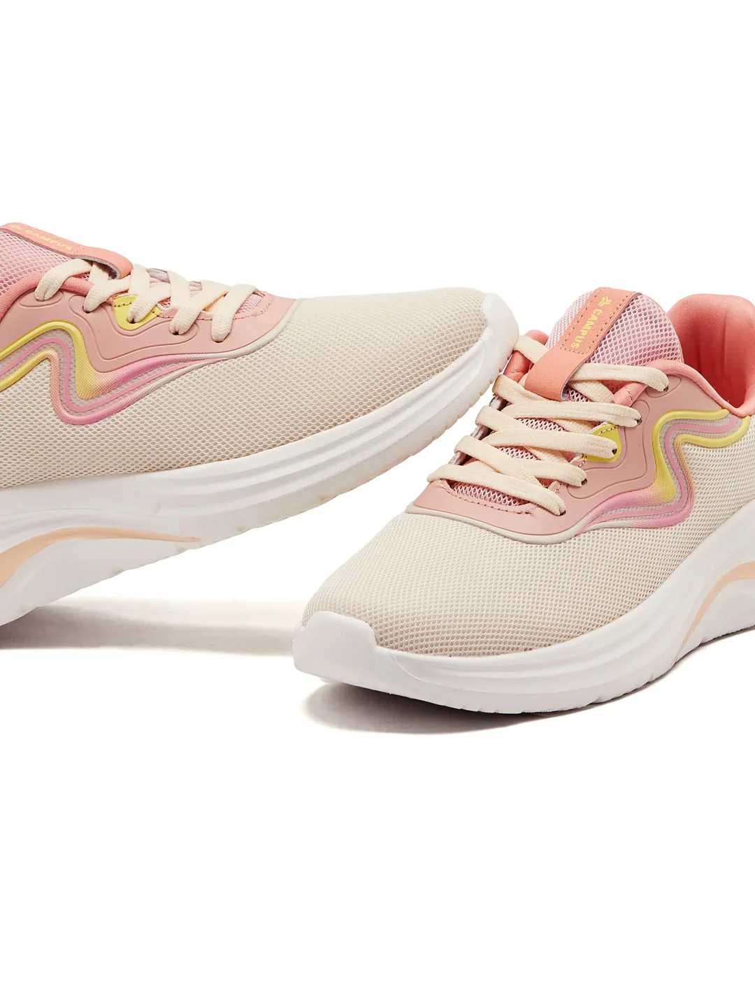 FABRA Beige Women's Running Shoes - Image 7