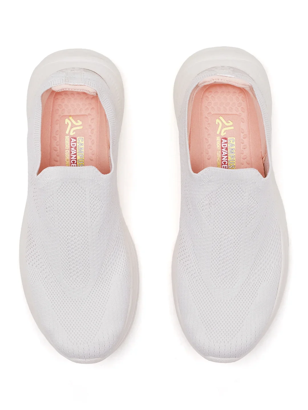 FABY White Women's Walking Shoes - Image 6