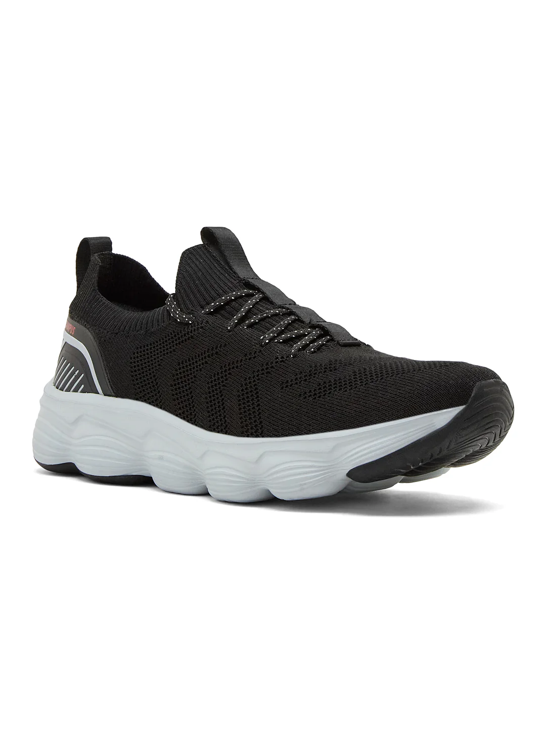FALKO Black Men's Walking Shoes - Image 2