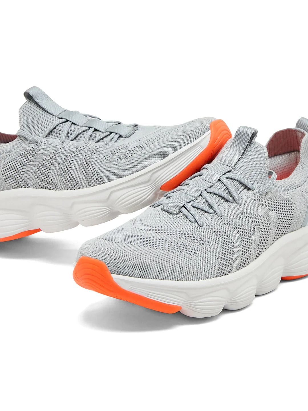 FALKO Grey Men's Walking Shoes - Image 7