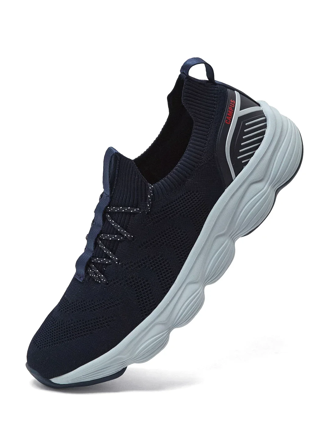 FALKO Navy Men's Walking Shoes - Image 3