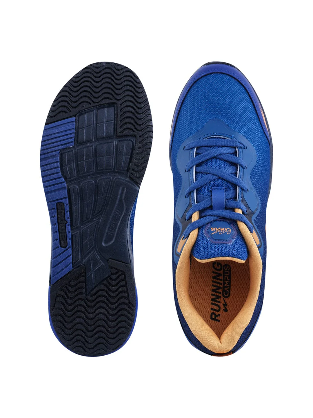 FANSHOE-2 Blue Men's Running Shoes - Image 4