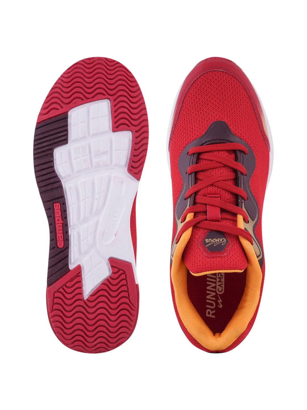 FANSHOE-2 Red Men's Running Shoes - Image 4
