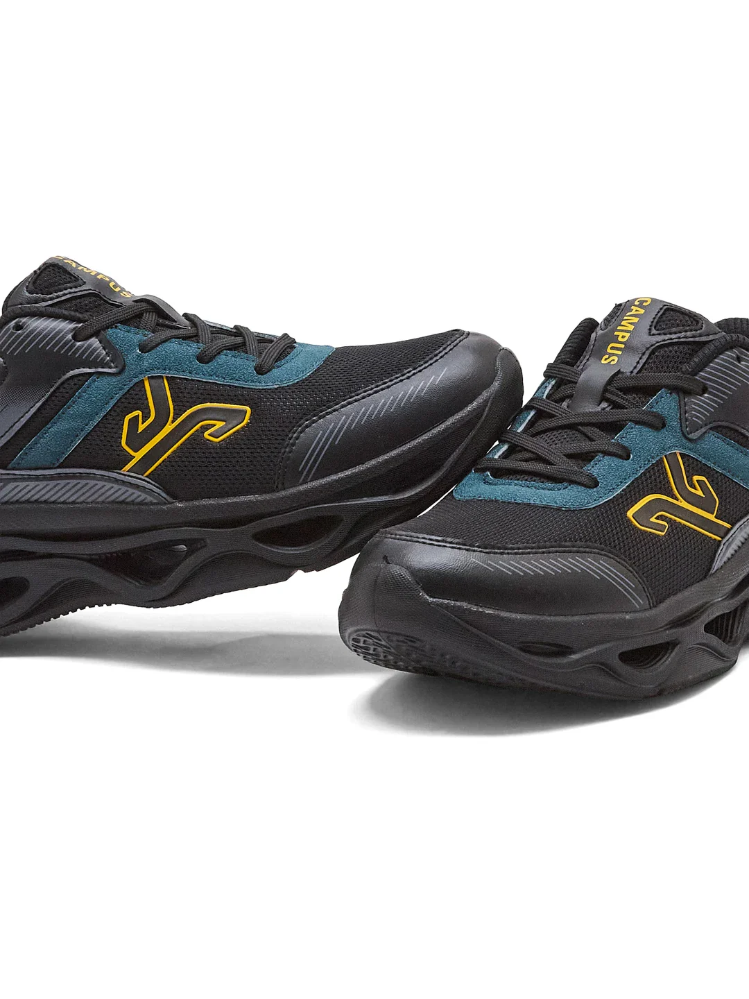 FEROX Black Men's Running Shoes - Image 7