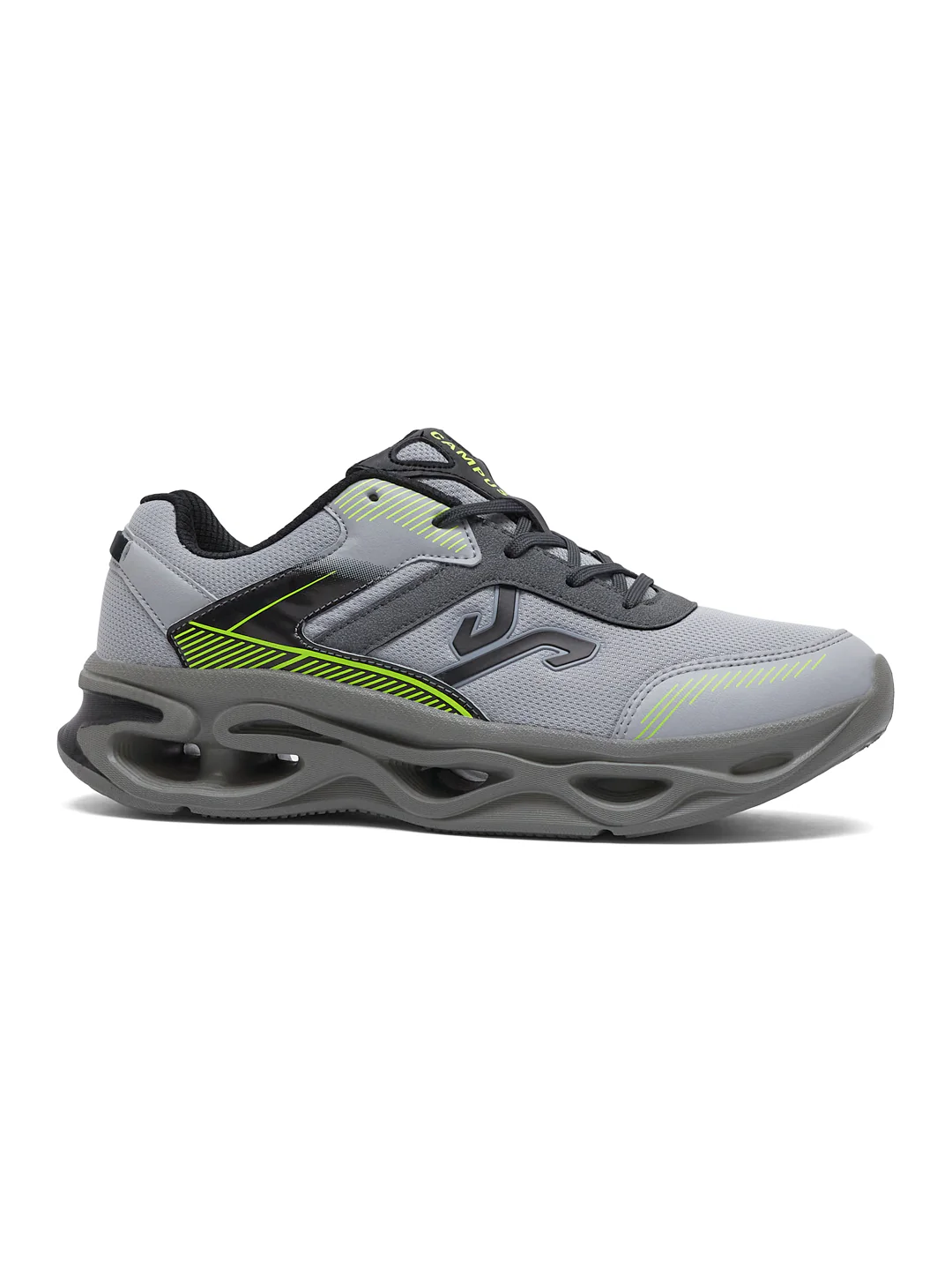FEROX Grey Men's Running Shoes - Image 2