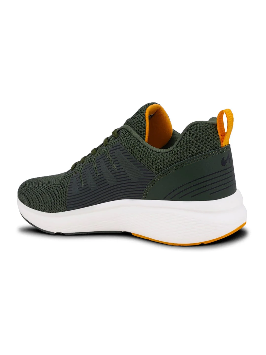 FINCH Olive Men's Running Shoes - Image 3