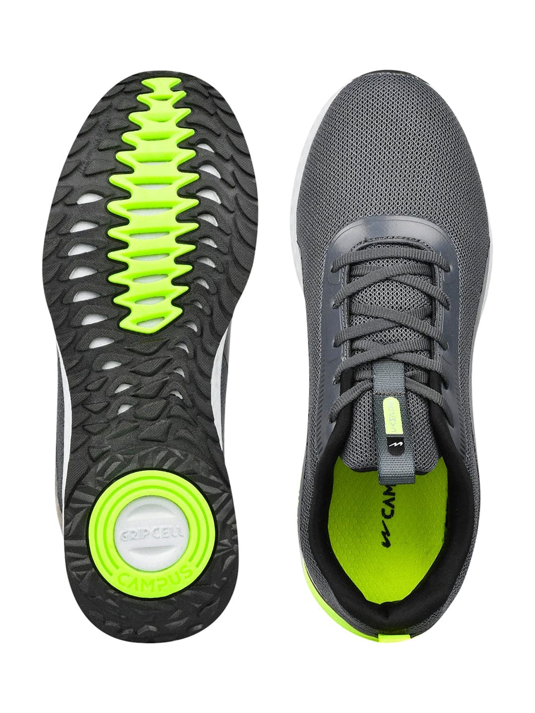 FINE Grey Men's Running Shoes - Image 4