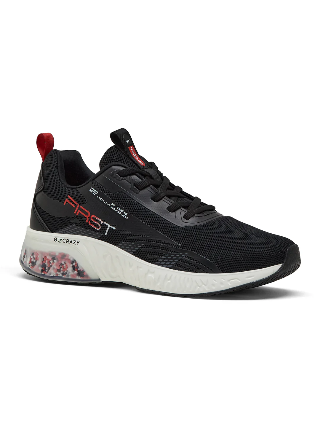 FIRST Black Men's Running Shoes - Image 2