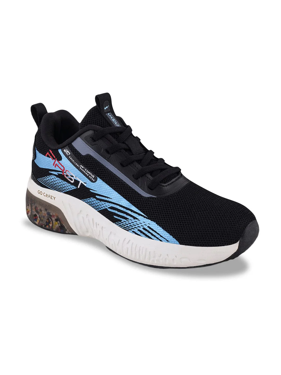 FIRST-CHILD Black Child Running Shoes - Image 2