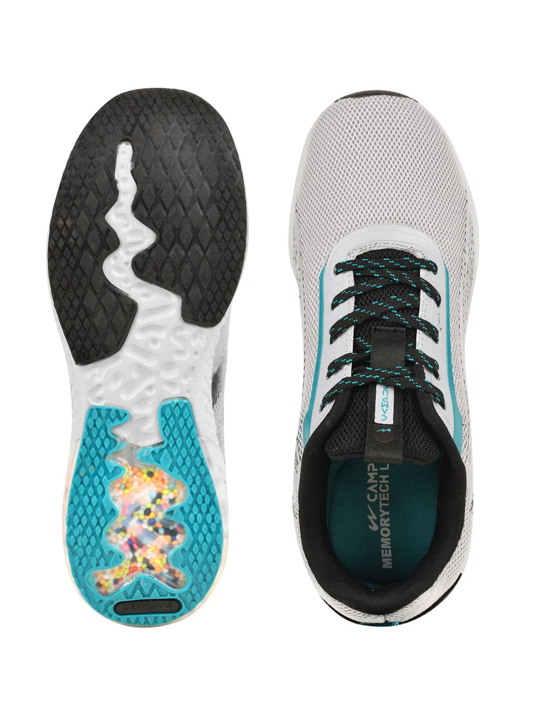 FIRST-CHILD Grey Child Running Shoes - Image 4