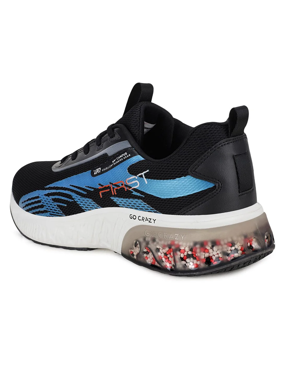 FIRST Black Men's Running Shoes - Image 4