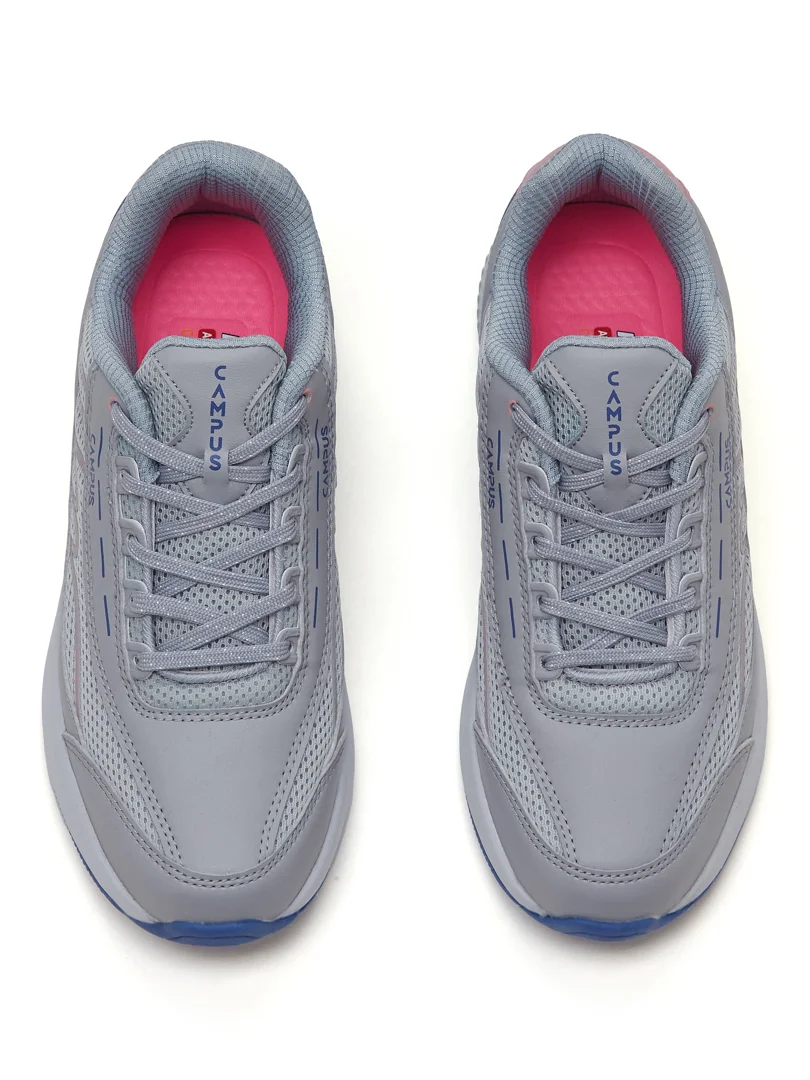 FLAIR Grey Women's Running Shoes - Image 6