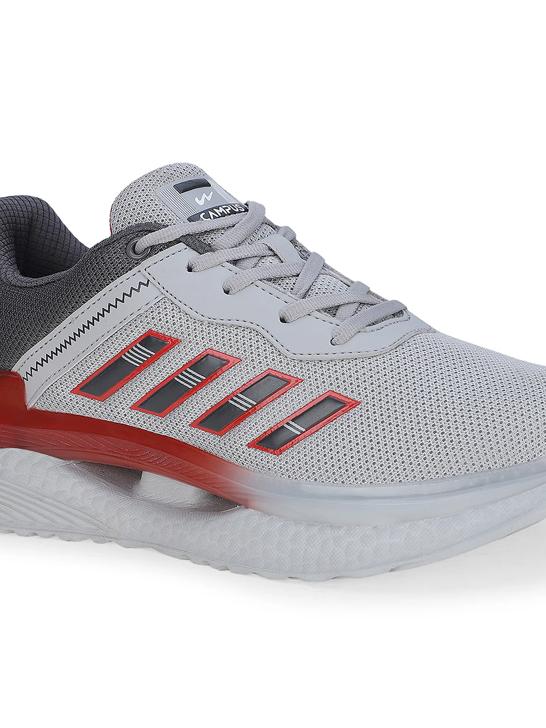 FLAME Grey Men's Sports Shoes - Image 4