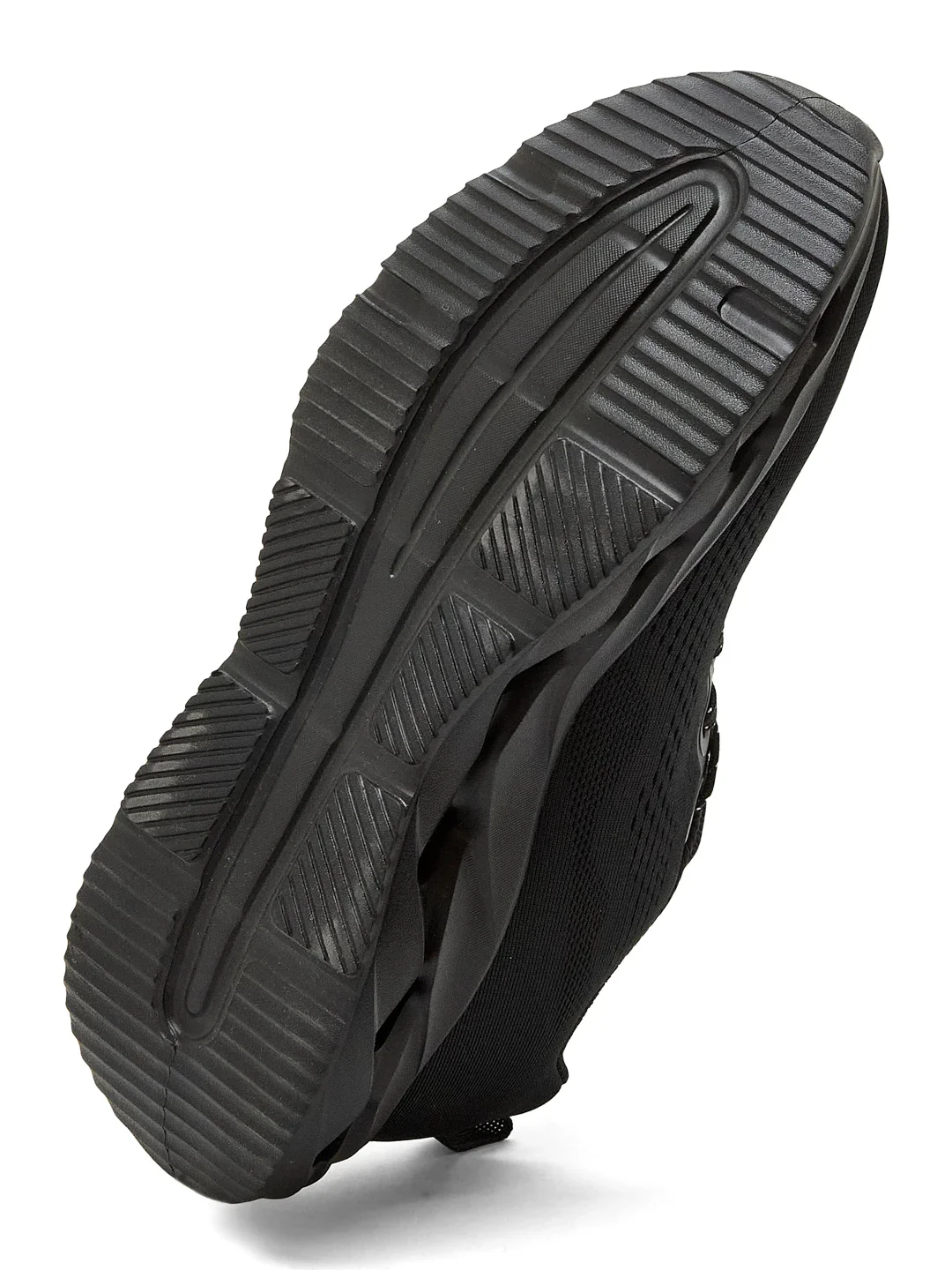 FLASK Black Men's Running Shoes - Image 4