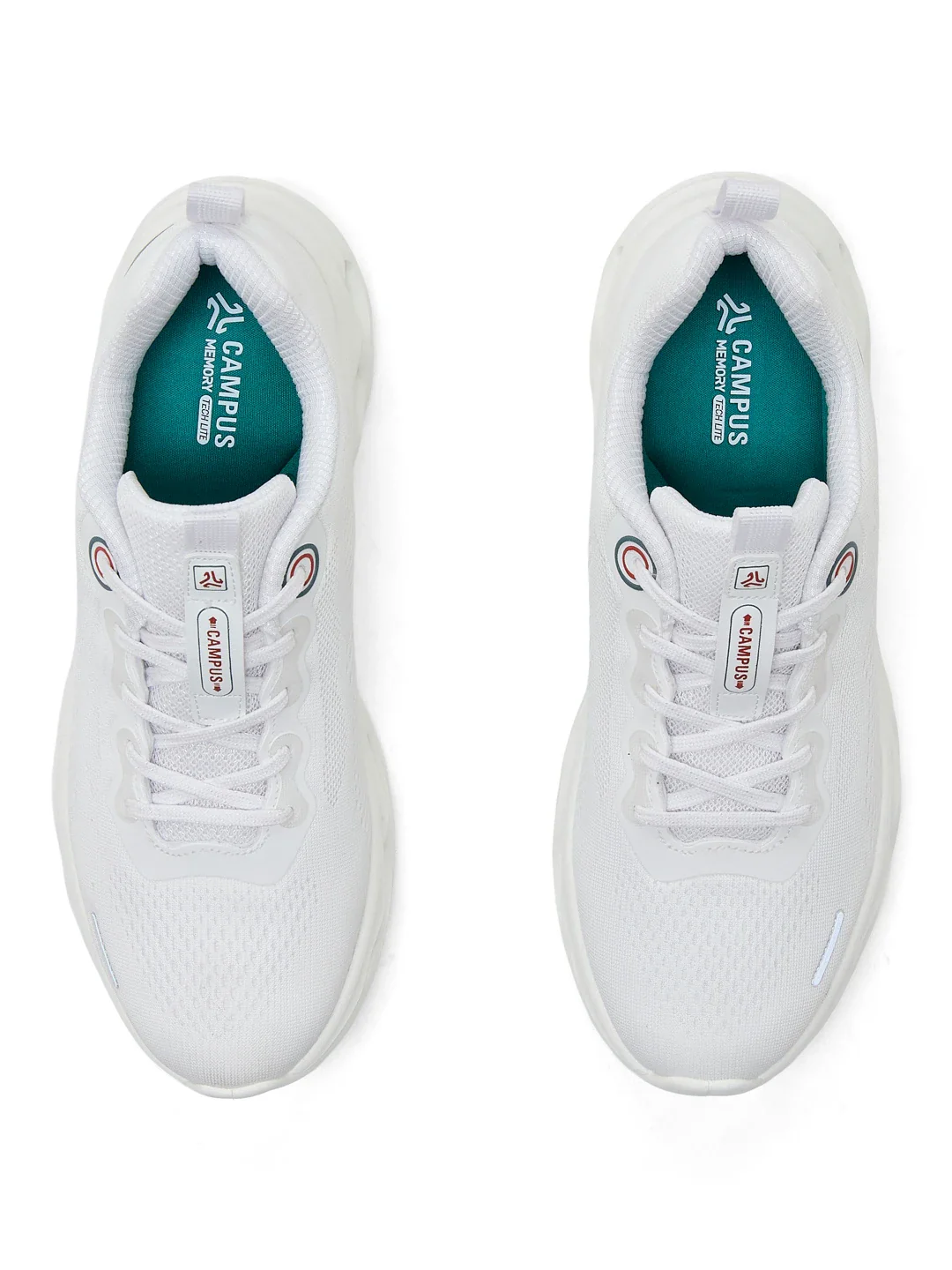 FLASK White Men's Running Shoes - Image 6