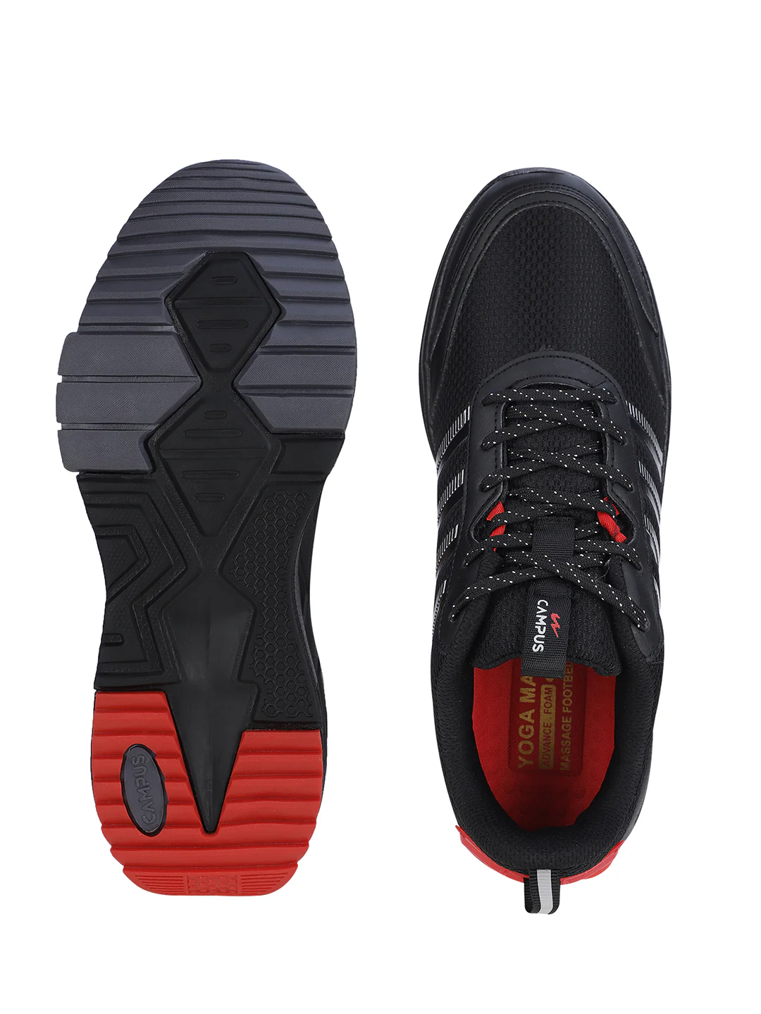 FLEX Black Men's Sports Shoes - Image 5
