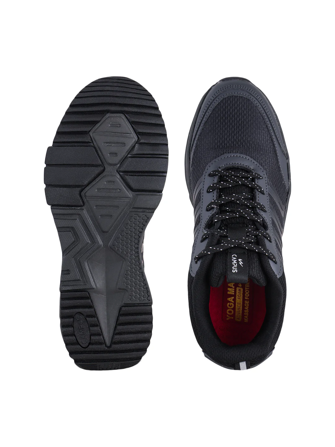 FLEX Grey Men's Sports Shoes - Image 4