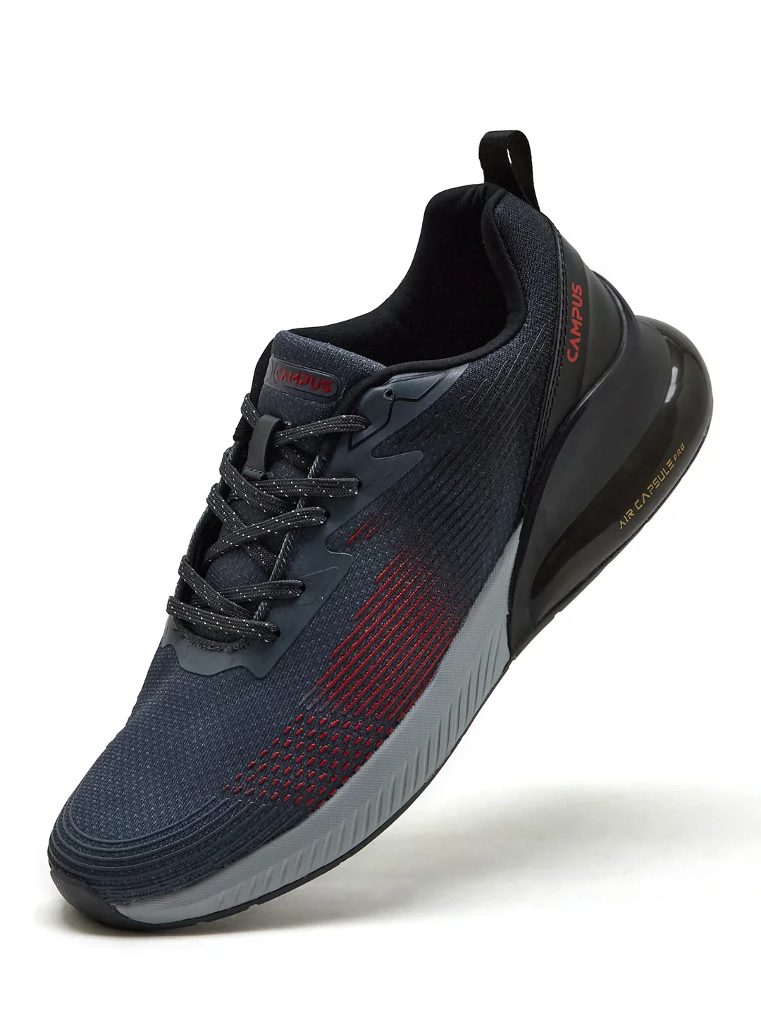 FLEXPOWER Grey Men's Running Shoes - Image 3