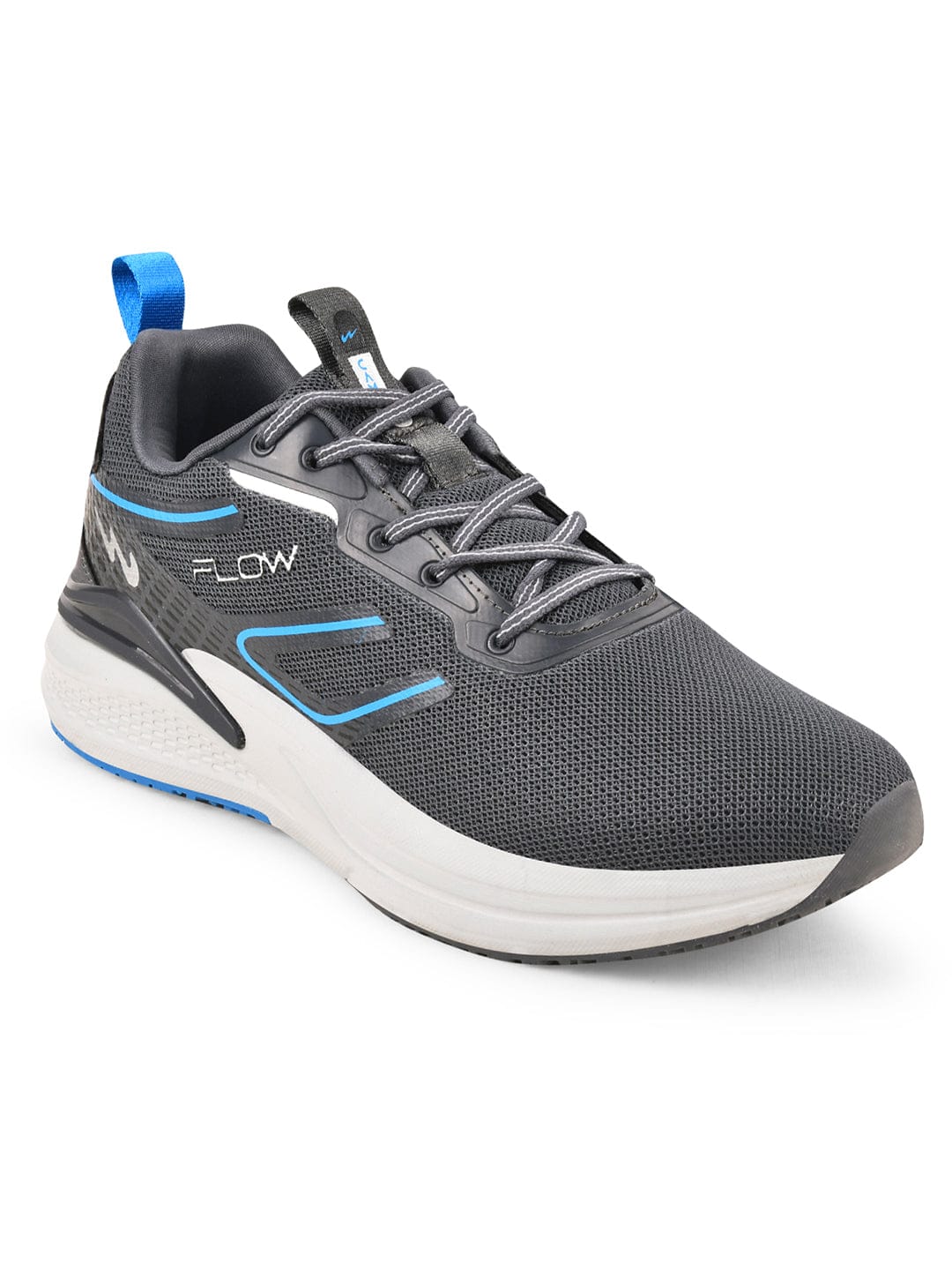 FLOW PRO Grey Men's Running Shoes - Image 2