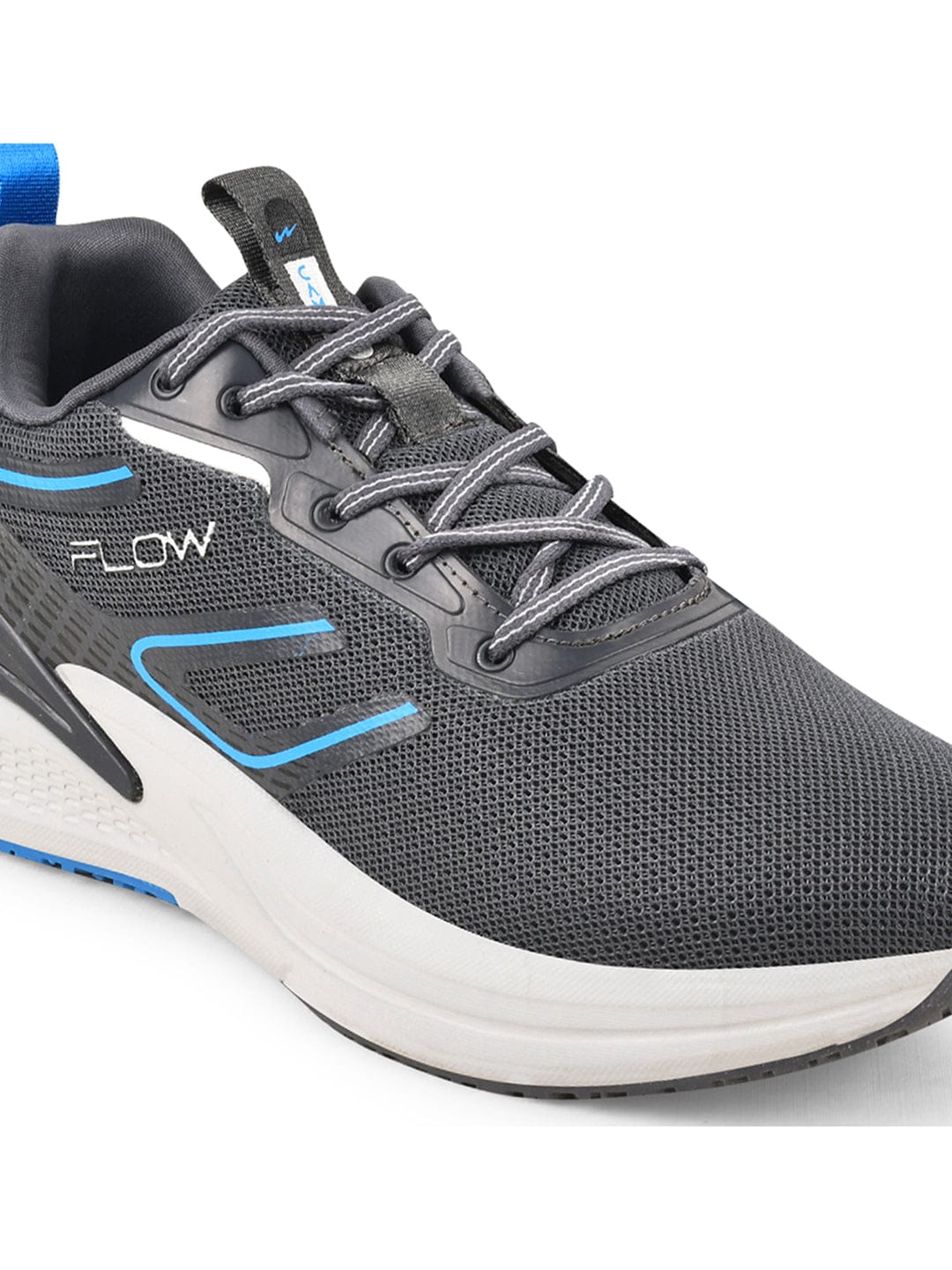 FLOW PRO Grey Men's Running Shoes - Image 5