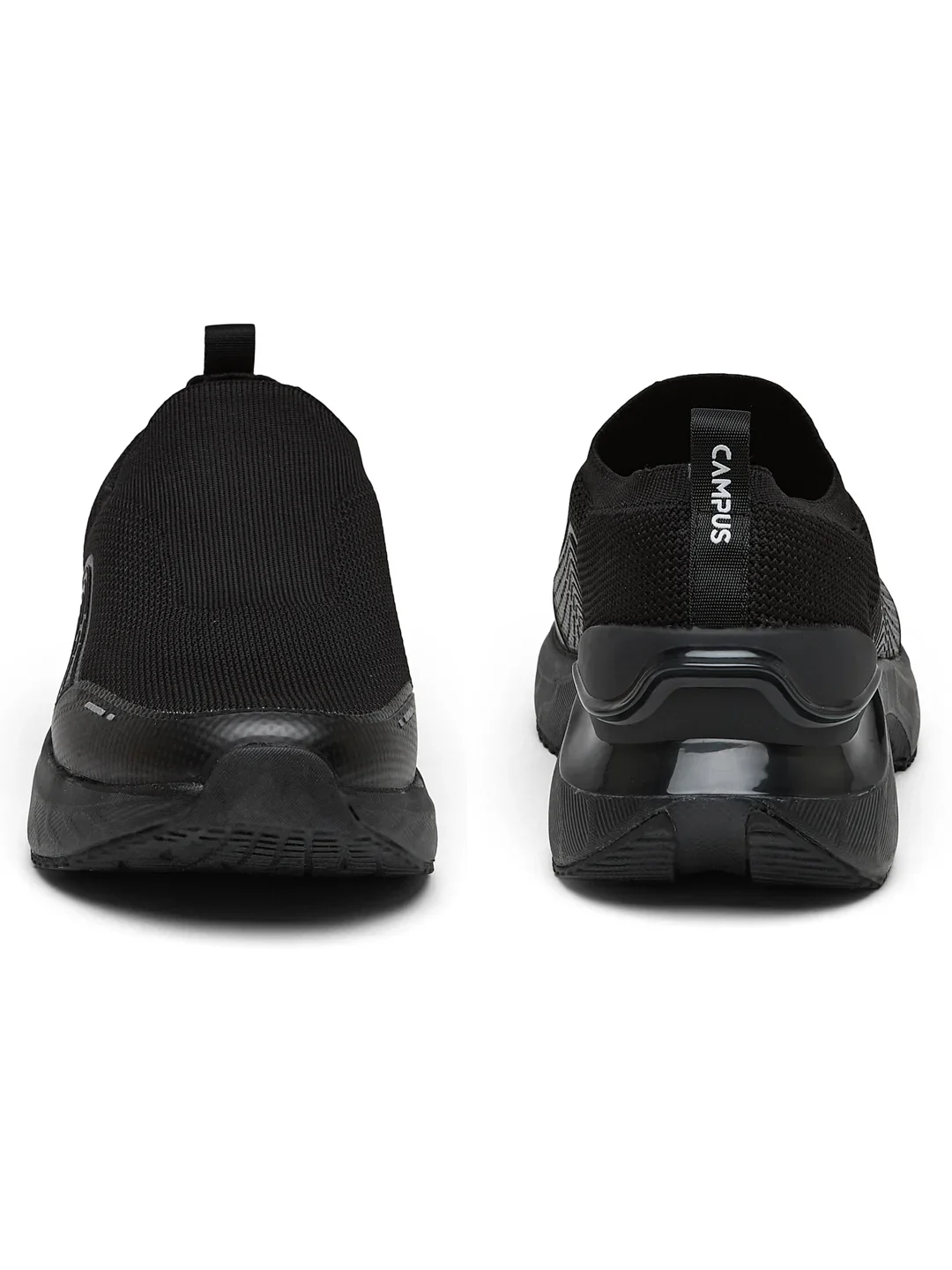 FLYNN Black Men's Walking Shoes - Image 3