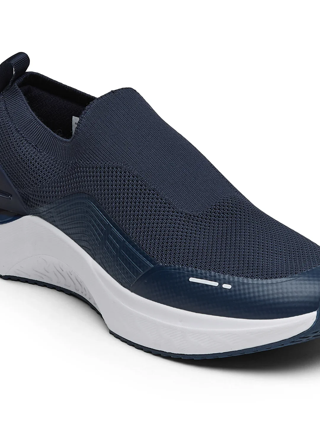 FLYNN Navy Men's Walking Shoes - Image 6