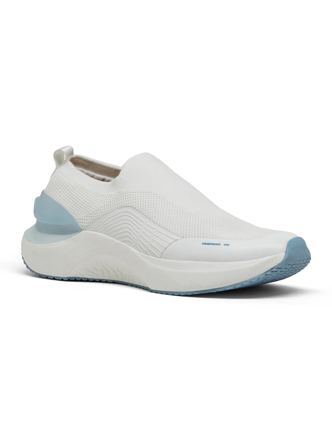FLYNN White Men's Walking Shoes - Image 2