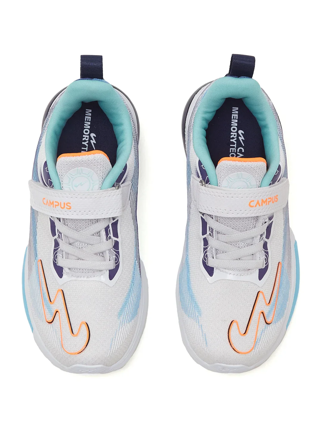 FLYRO KIDS V Navy Kids Running Shoes - Image 6