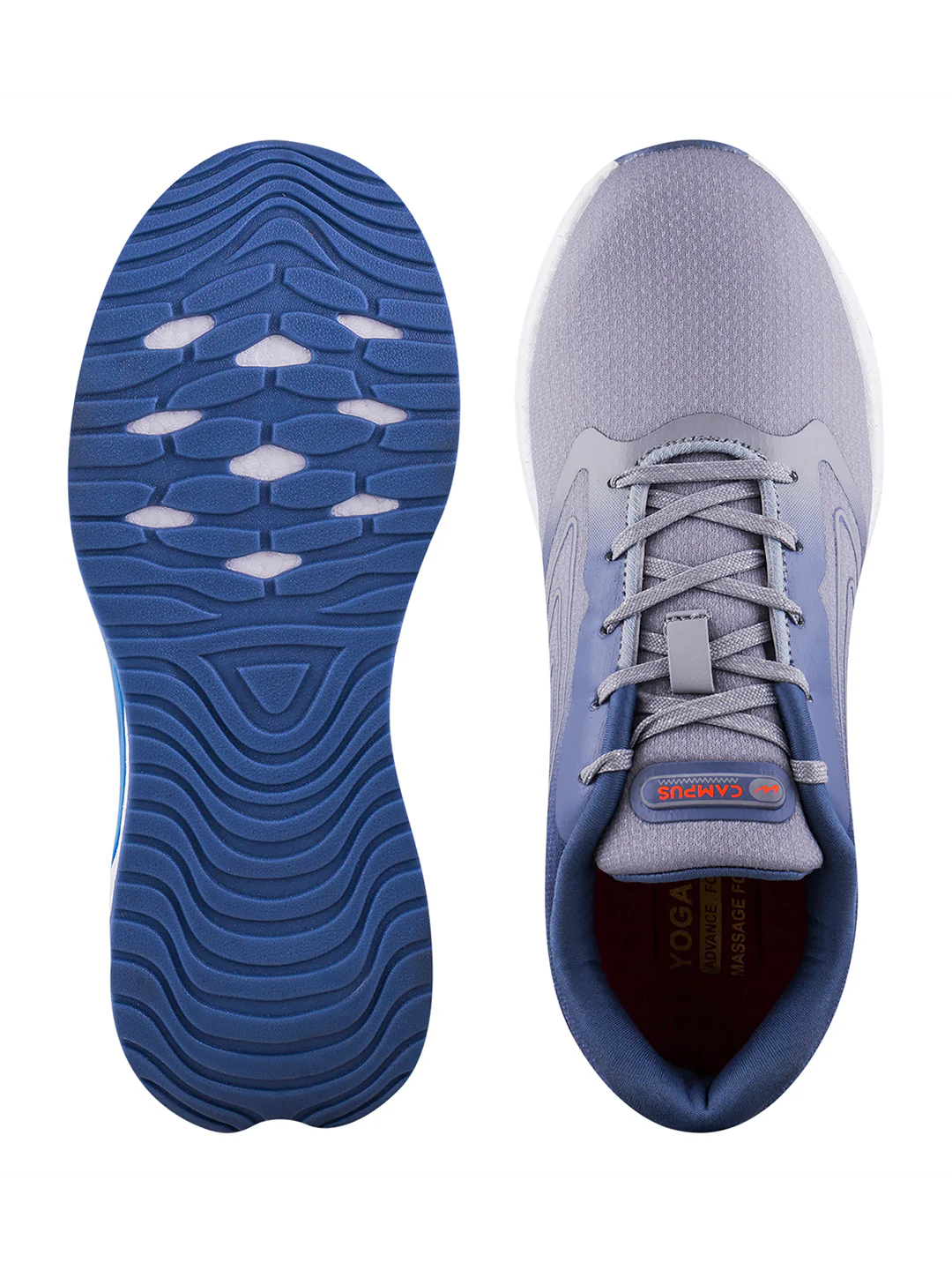 FORRST Grey Men's Sports Shoes - Image 5