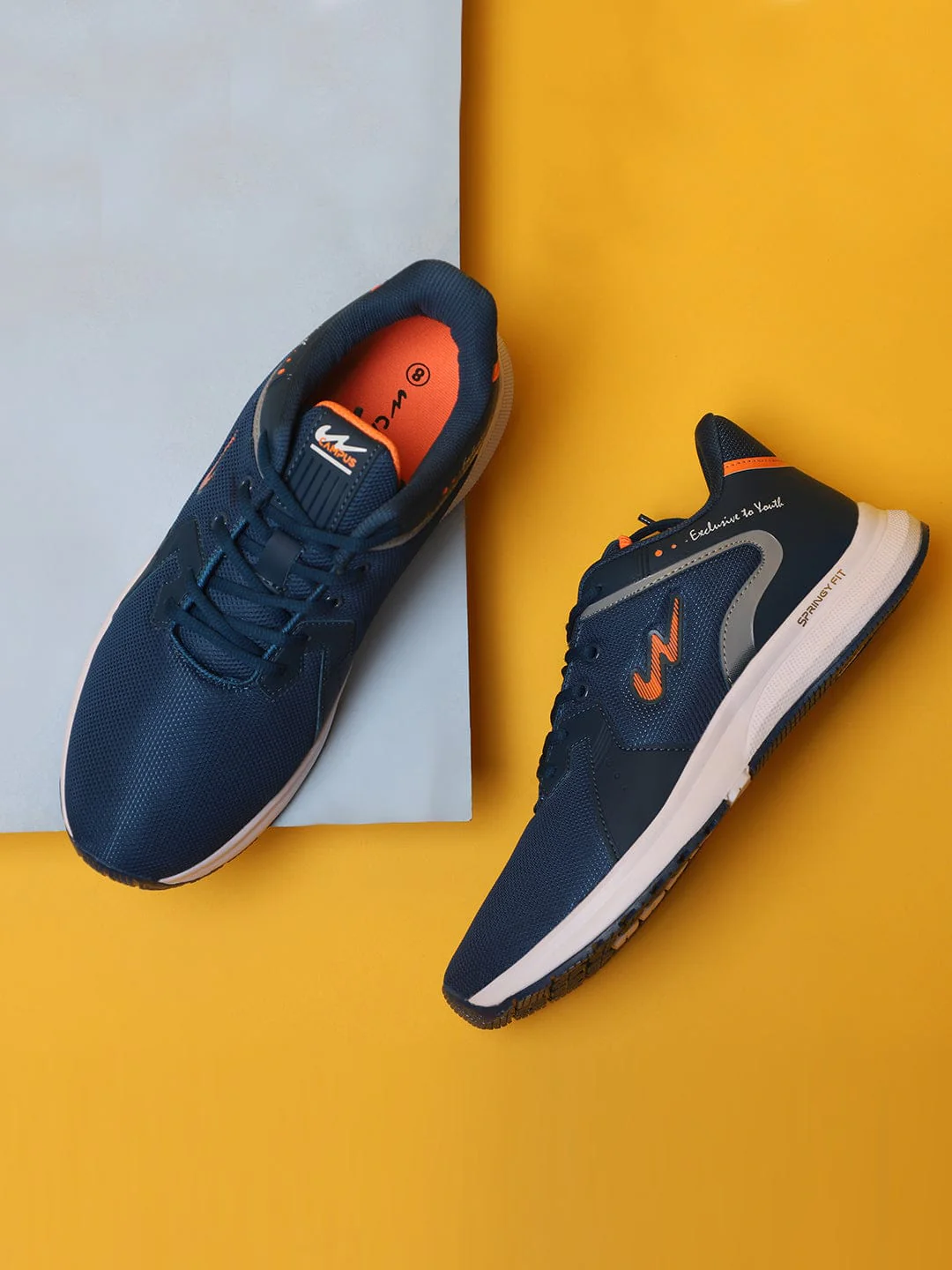 FRED Blue Men's Running Shoes - Image 5