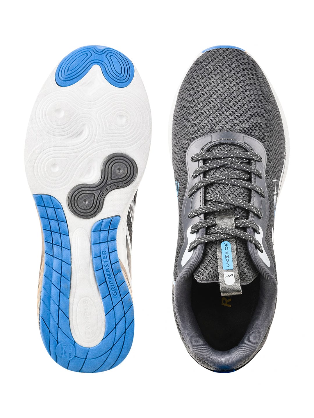 FRESH Grey Men's Running Shoes - Image 4