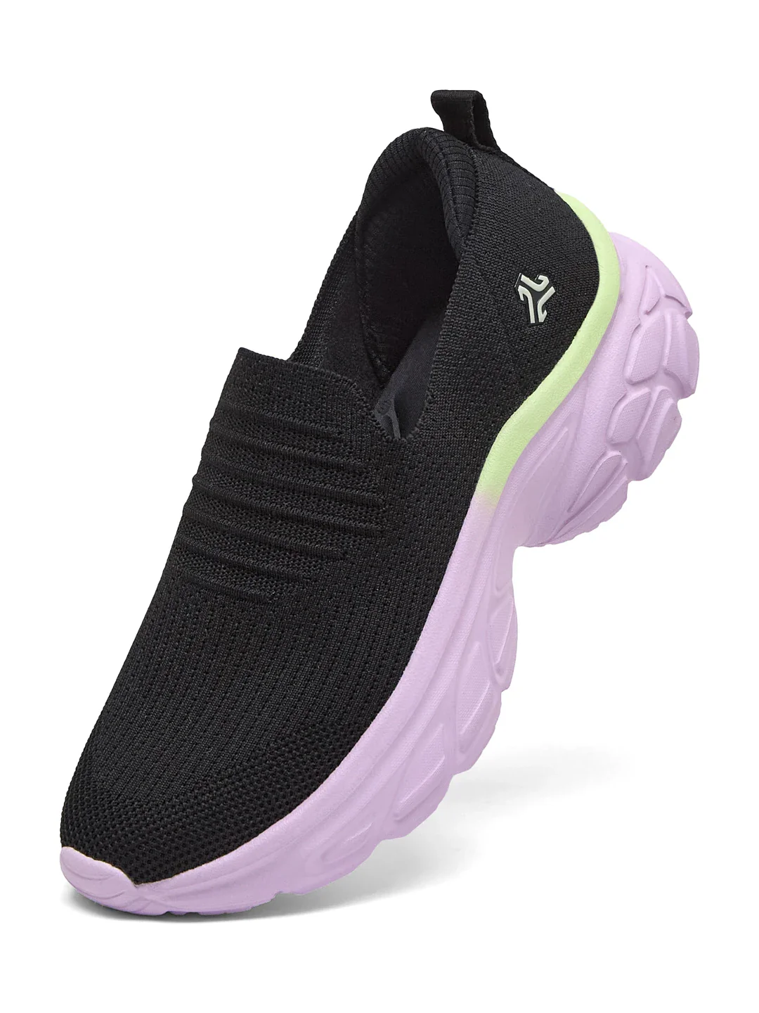 FRORA Black Women's Walking Shoes - Image 3