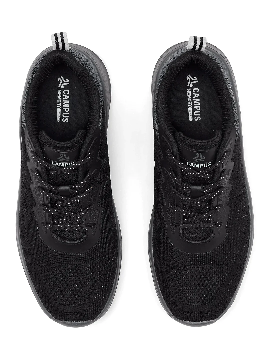 FYBER Black Men's Running Shoes - Image 6
