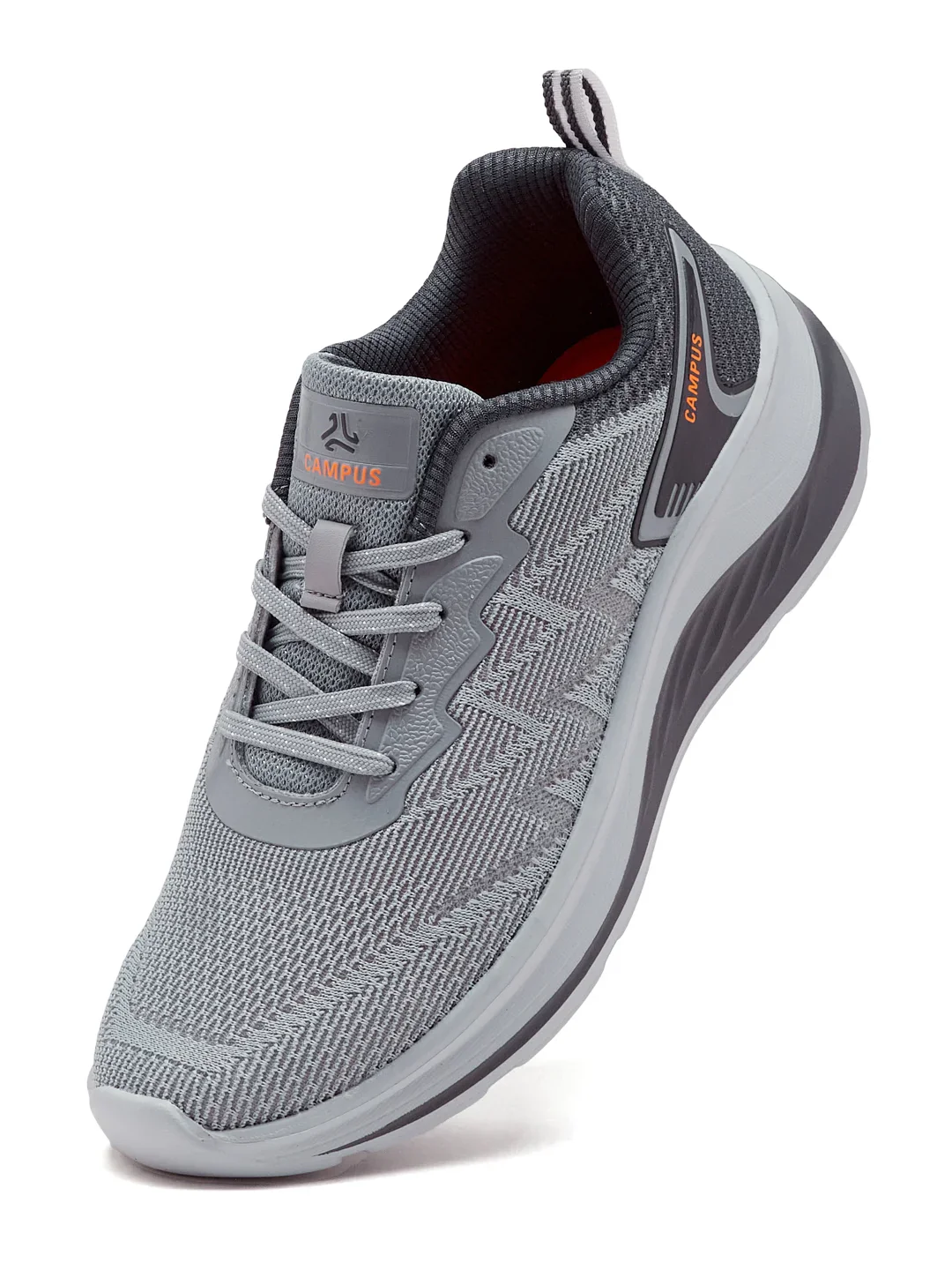 FYBER Grey Men's Running Shoes - Image 3